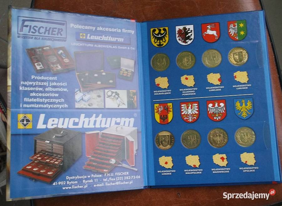 monety 2 herby 16 województw Suwałki sprzedam