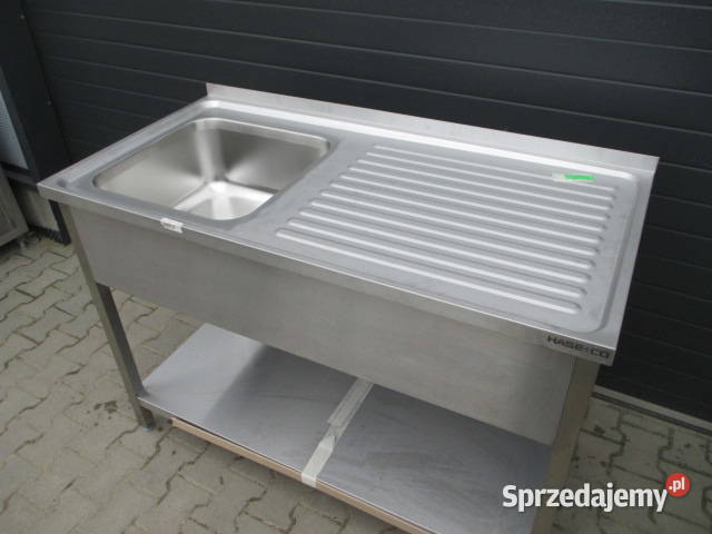Zlew Gastronomiczny 1 Komorowy z półką 14070100 Gastronomia Ostrów Wielkopolski