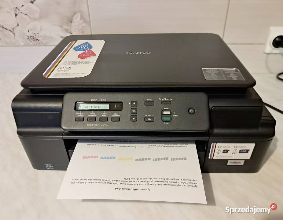 Tania w eksploatacji drukarka BROTHER DCP J100 w Kraków