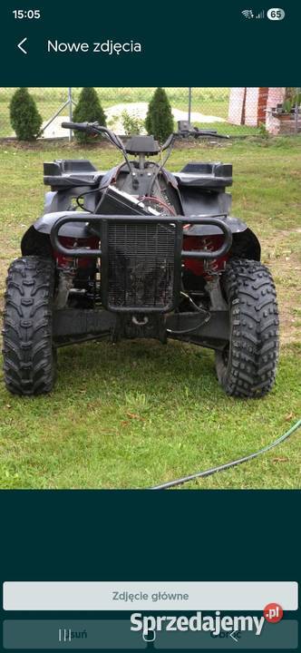 Quad polaris d bat 400 4x4 disel Rok produkcji 1990 Polaris