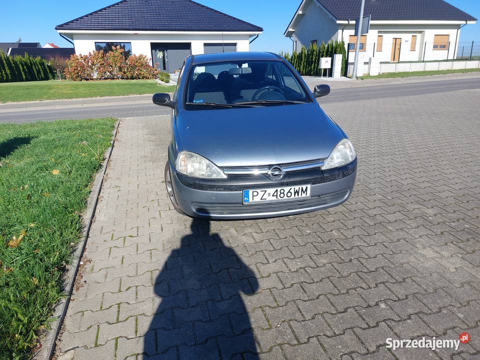 Opel Corsa C 12 benzyna klimatyzacja 75KM Corsa Tarnowo Podgórne