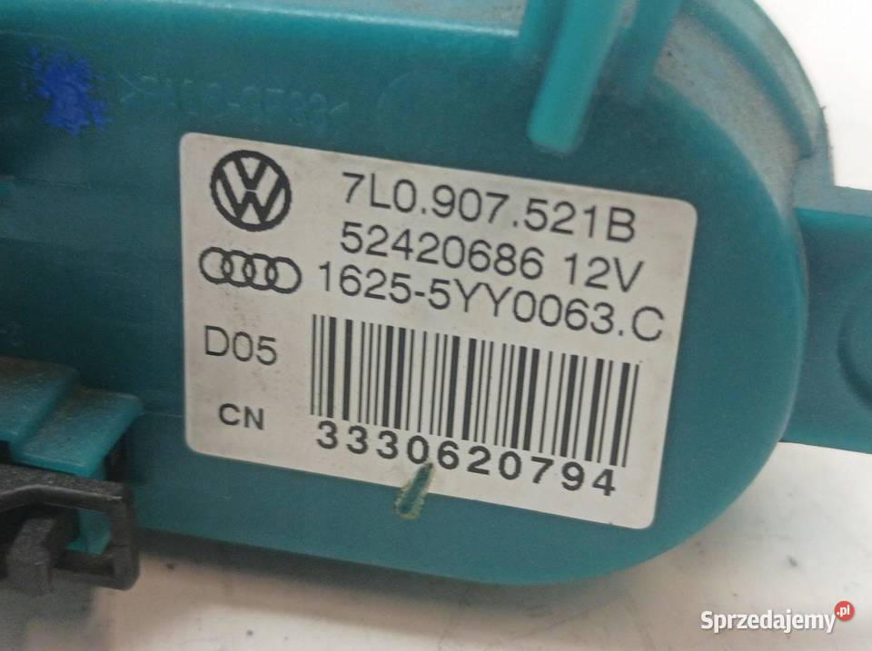 DMUCHAWA NAWIEWU REZYSTOR KPL 7L0907521B Audi Q7 sprzedam