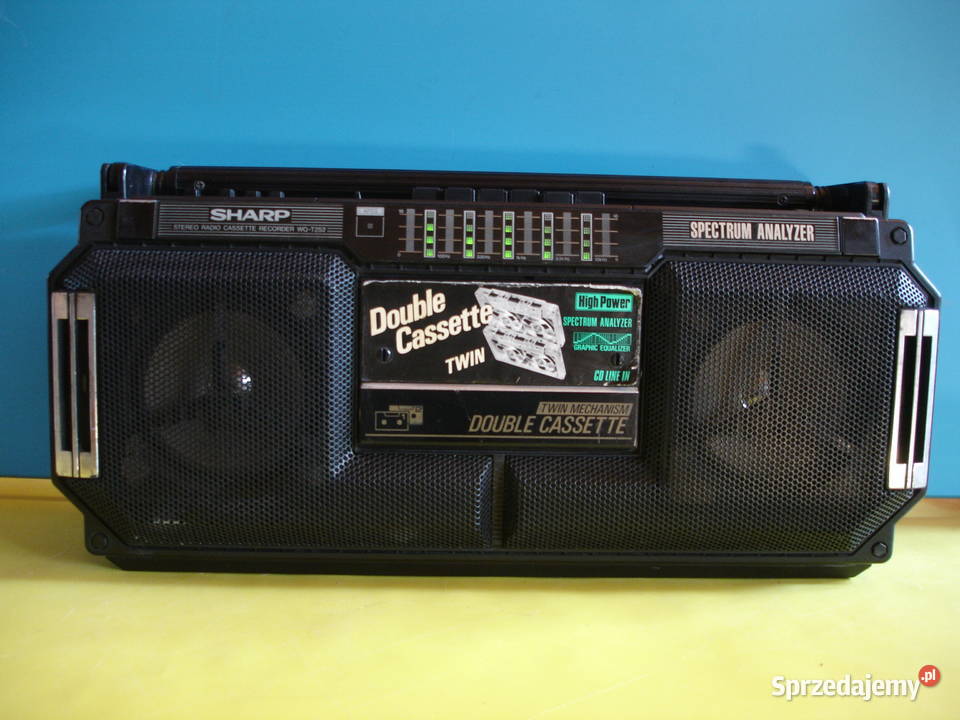 Radiomagnetofon SHARP WQT252H Radioodtwarzacze