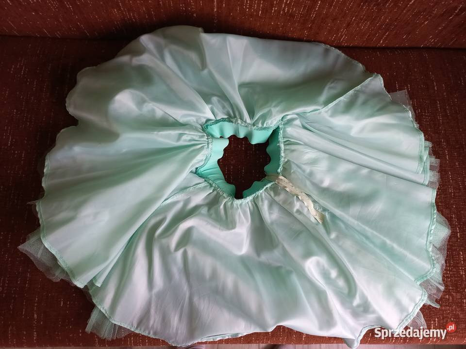 Turkusowa pastelowa rozkloszowana spódnica Rozmiar 36(S) Łódź