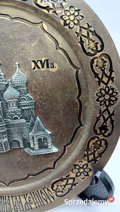 Vintage 3D tabliczka ścienna pamiątka z 1980 r sprzedam