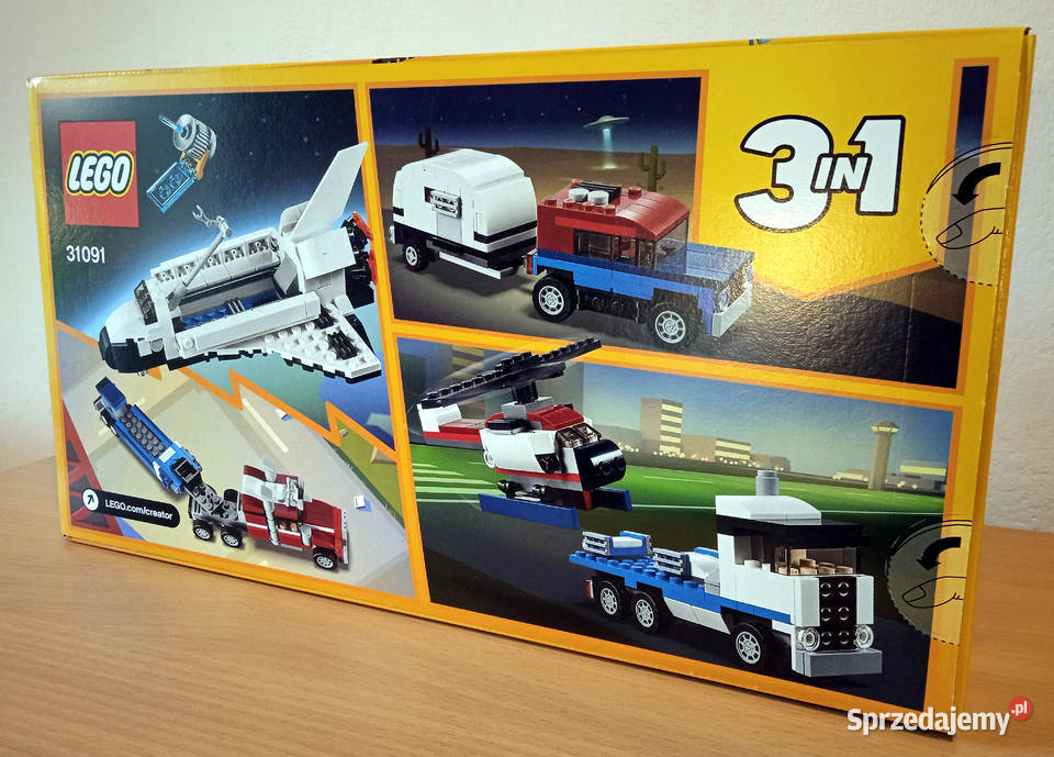 LEGO Creator 31091 Transporter promu 3w1 Poznań