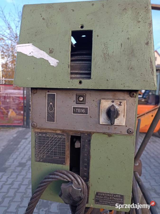 wiertarka stołowa Flott na postumencie Brzesko