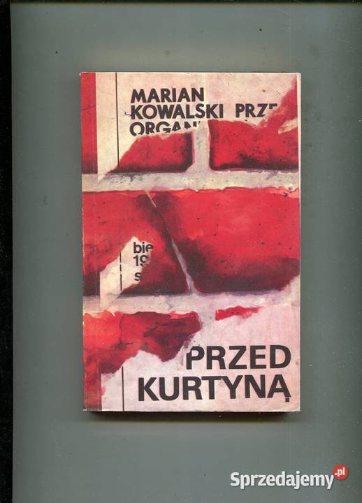 Przed kurtyną Marian Kowalski Szczecin