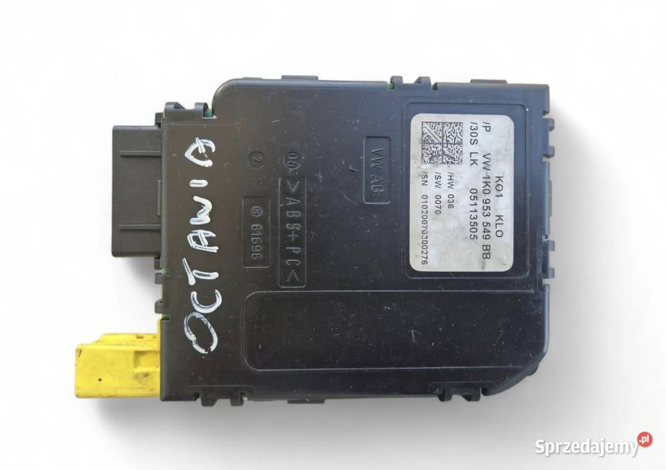 CZUJNIK KĄTA SKRĘTU ALTEA XL A3 8P GOLF V świętokrzyskie Działoszyce