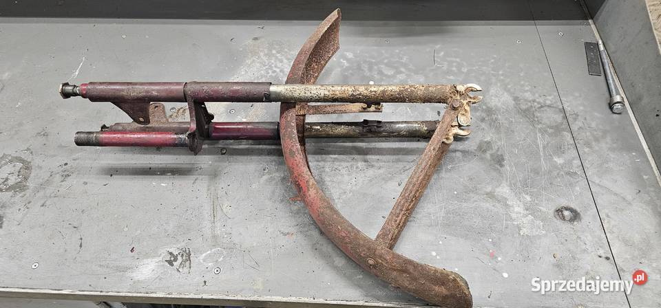 Przednie zawieszenie i błotnik żak ryś