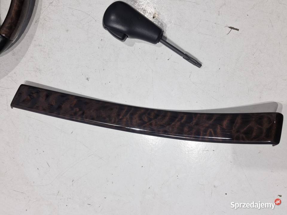 BMW E39 LISTWY KIEROWNICA DEKORY DREWNO EXLUSIVE