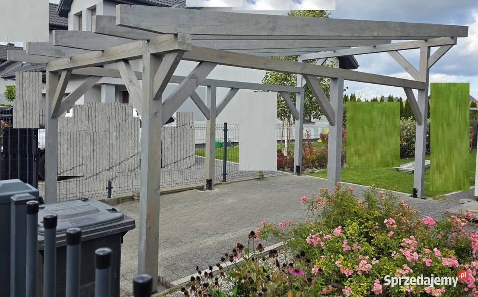 wiata samochodowa carport pod panele PV sprzedam