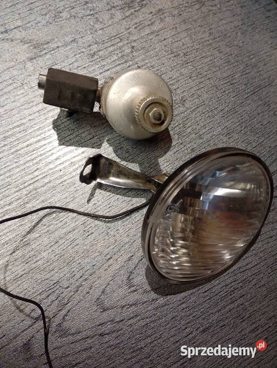 Oryginalne oświetlenie rower Romet dynamo i Lublin