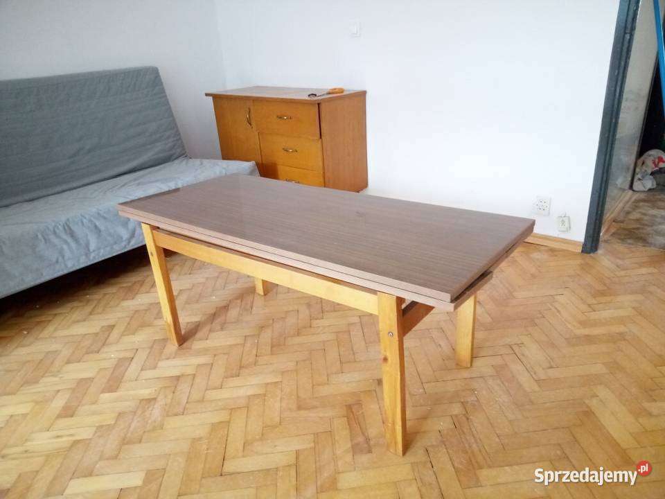Stół stolik 4 funkcyjny rozkładany 4w1 127cm Poznań