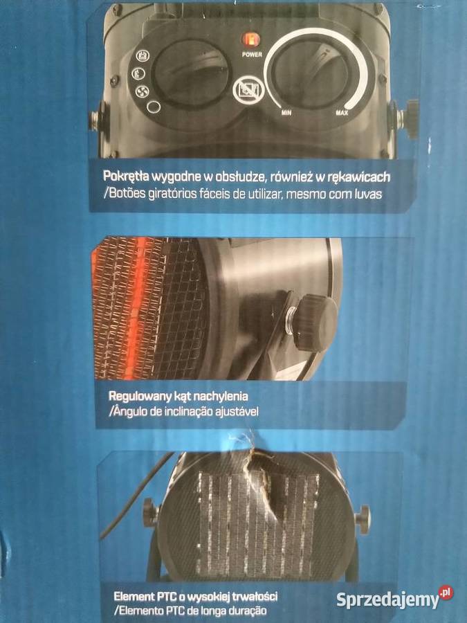 NAJTANIEJ Nagrzewnica Elektryczna 2000W PTC Zabrze