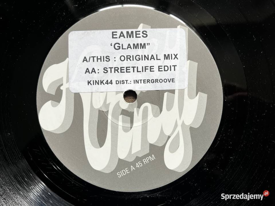 Eames Glamm Intergroove Vinyl House Deep House 1 płyta Muzyka Błażejowice