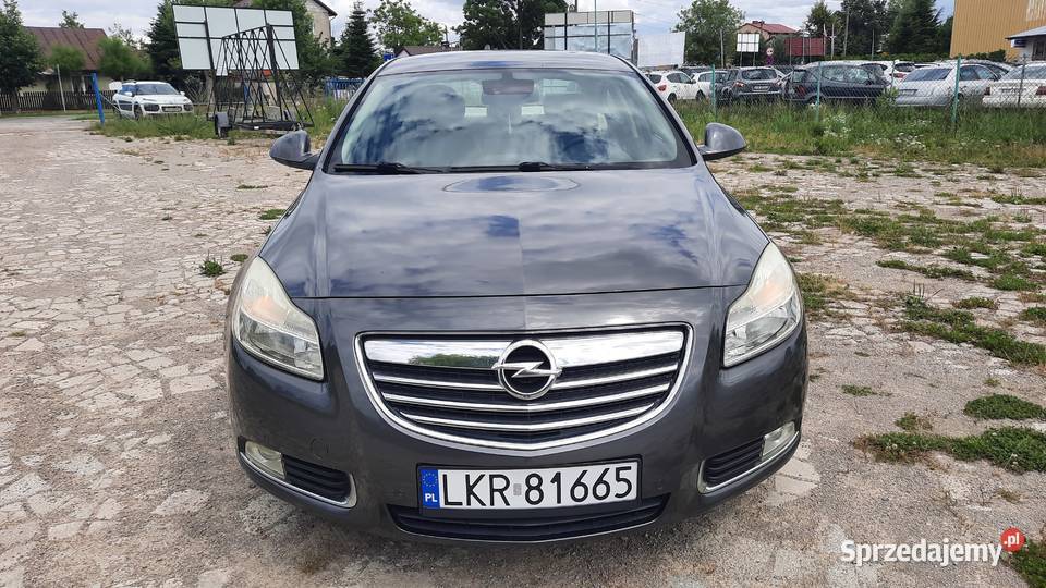 Opel Insignia 16 Turbo 180 2011 r Klima Alu Navi elektryczne szyby Kraśnik