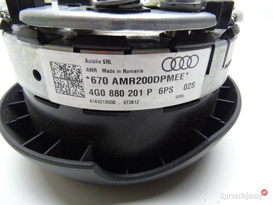 PODUSZKA POWIETRZNA AIRBAG KIEROWCY 4G0880201P