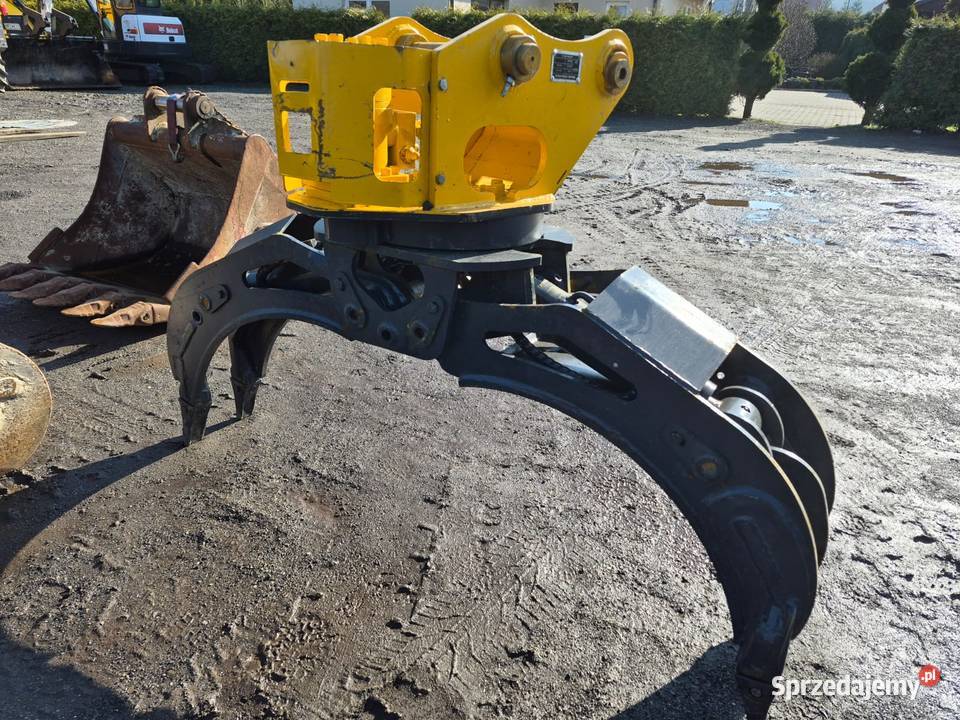 Chwytak hydrauliczny obrotowy sortujący Maków Podhalański