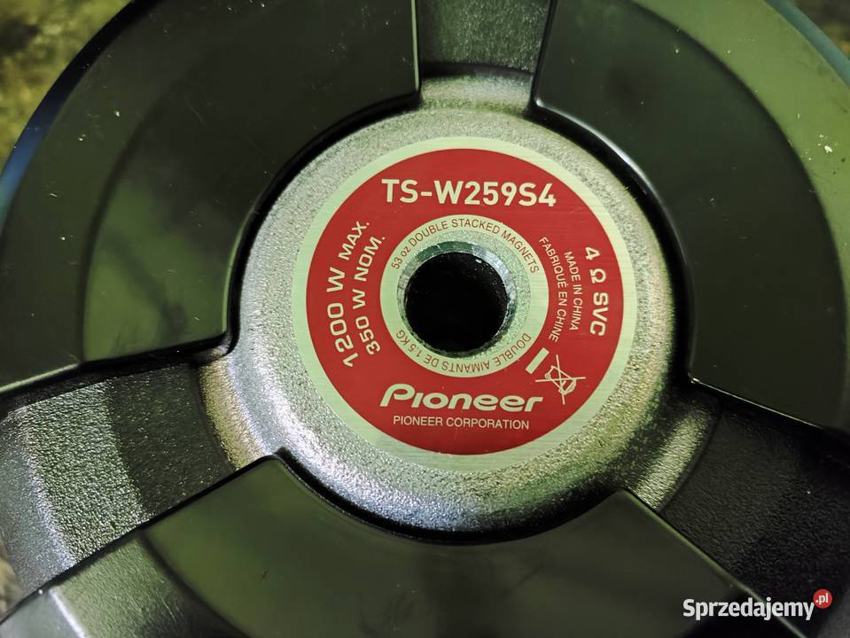 Skrzynia bassowa basowa subwoofer Pioneer Niegowonice