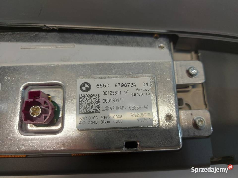 BMW G05 X5 30d 2019r WYŚWIETLACZ EKRAN 8798734 osobowe