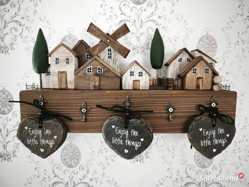 Wieszak na klucze dekoracja ścienna Krosno Odrzańskie