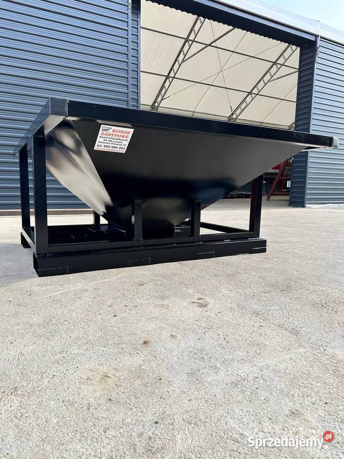 Kosz Kontener zasypowy paczkarka zasobnik 3m3 sprzedam