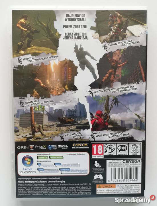 Bionic Commando PC Łódź