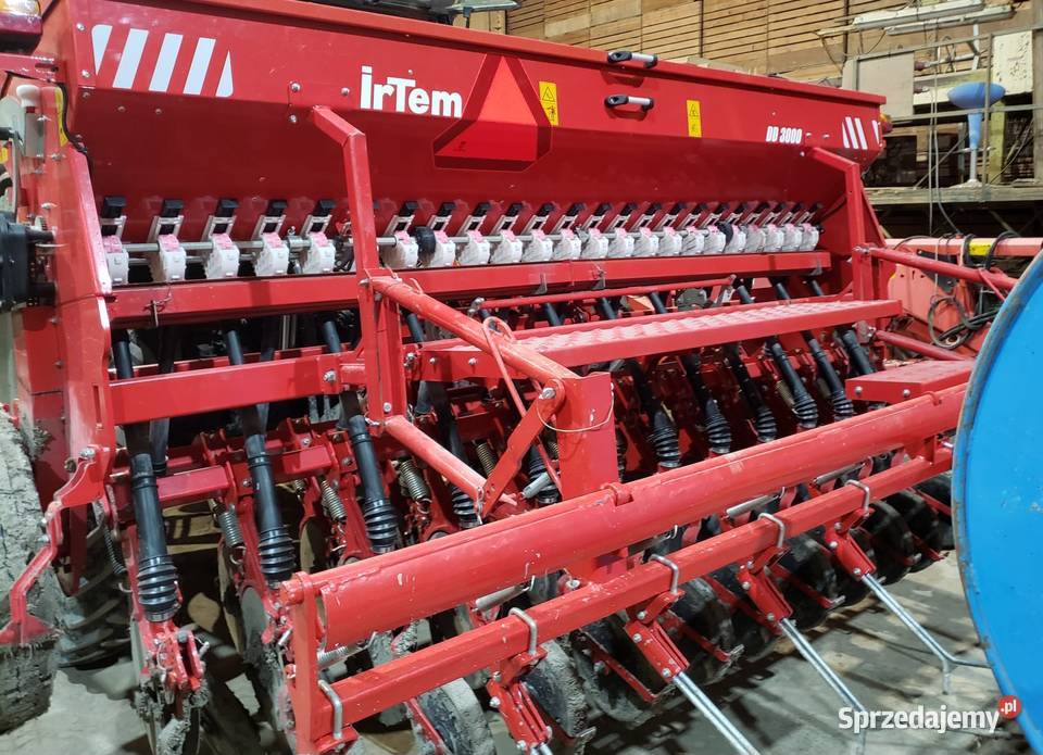 Siewnik zbożowy irtem talerzowy 3m nieuszkodzony Siewniki i sadzarki Radziejów sprzedam
