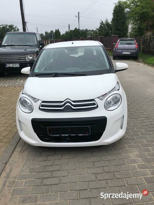 Citroen C1 2016 10 benzyna lekko uszkodzony tył śląskie