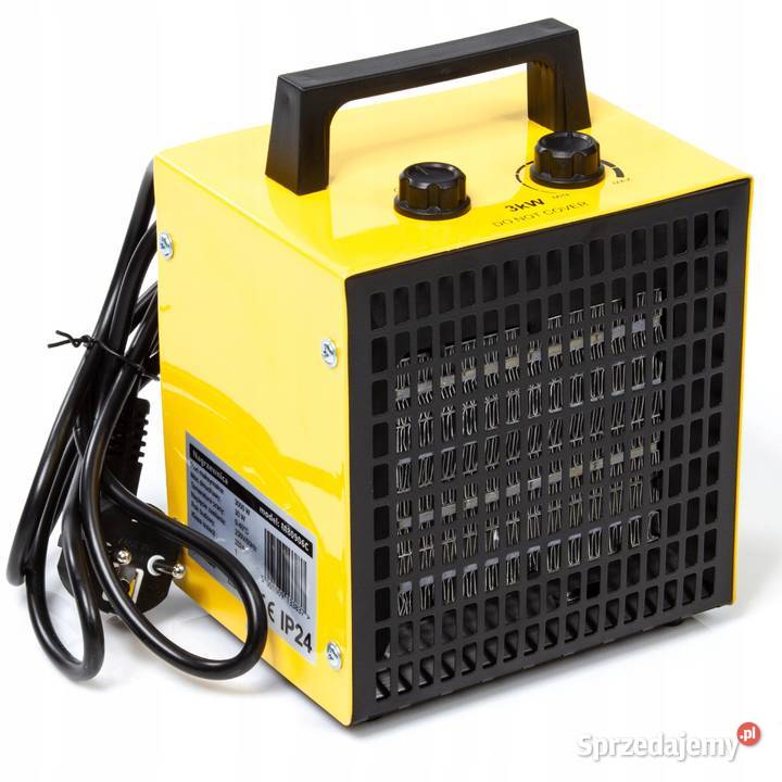 NAGRZEWNICA ELEKTRYCZNA 3KW DMUCHAWA FARELKA Dom i Ogród świętokrzyskie