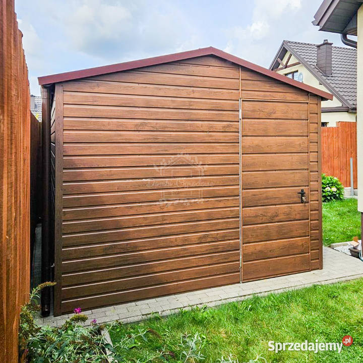 Domek ogrodowy 3x4 m drzwi okno rynny Olsztyn