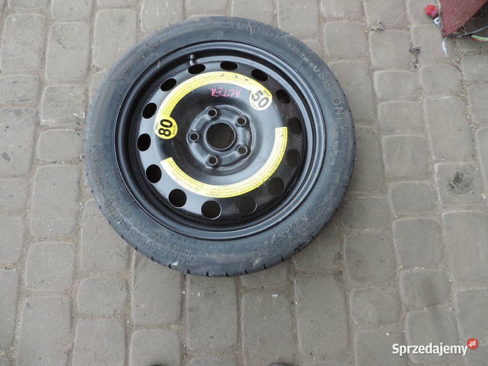 Koło Dojazdowe 16 VW Caddy Jetta Golf V VI VIII małopolskie
