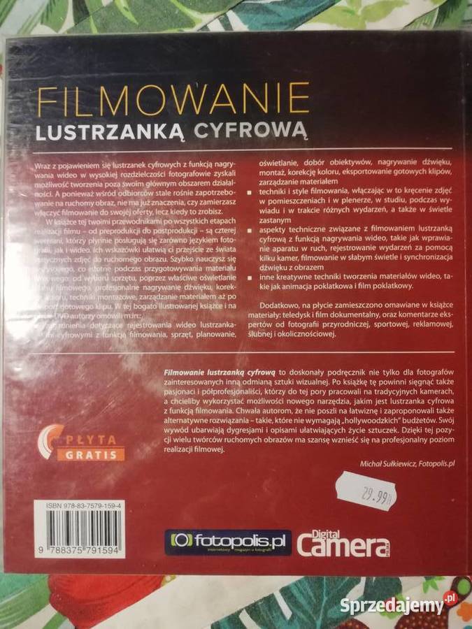 Filmowanie Lustrzanką cyfrowąBallCarman Poradniki, albumy i reportaże