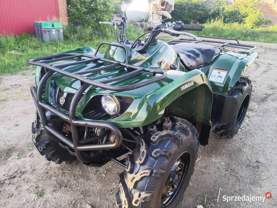 yamaha grizzly 350 4x4 nowe opony transport Lublin