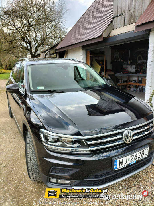 Volkswagen Tiguan Allspace Telefon 721405658 isofix Włocławek