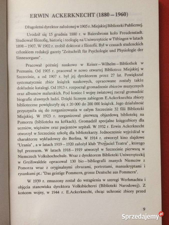 3503 Wybitni Szczecinianie Katalog Wystawy Szczecin