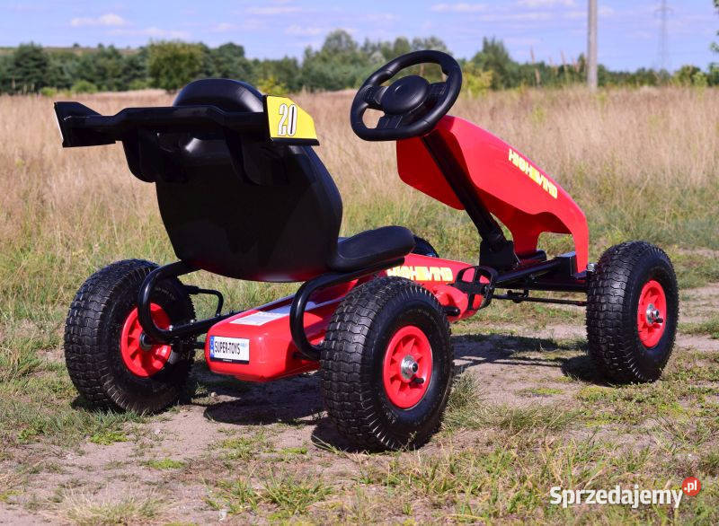 BAWIBUS pojazd GOKART NA PEDAŁY pompowane koła Myszków