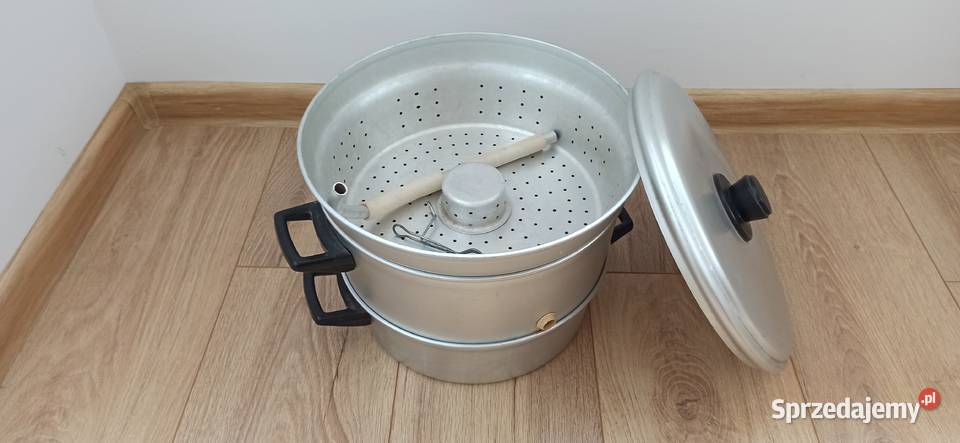 Sokownik aluminiowy z czasów PRL Kraków