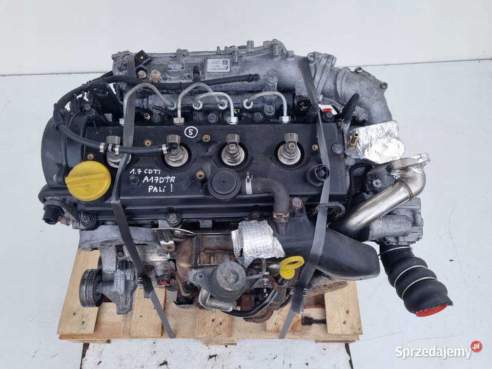 SILNIK KOMPLET Opel Zafira B 17 CDTI 125 pali lubelskie