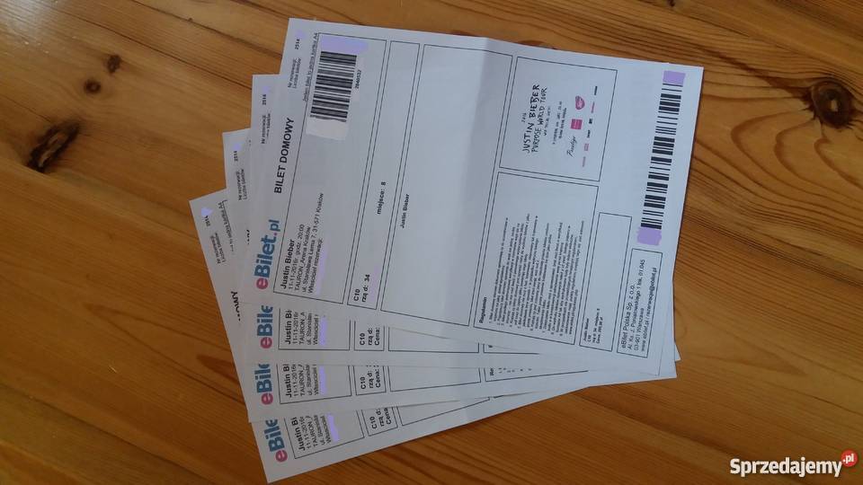 Gdzie Kupić Bilety Na Koncert Justina Biebera Bilety na koncert Justin Bieber TAURON ARENA KRAKÓW 11.11.16 Kraków