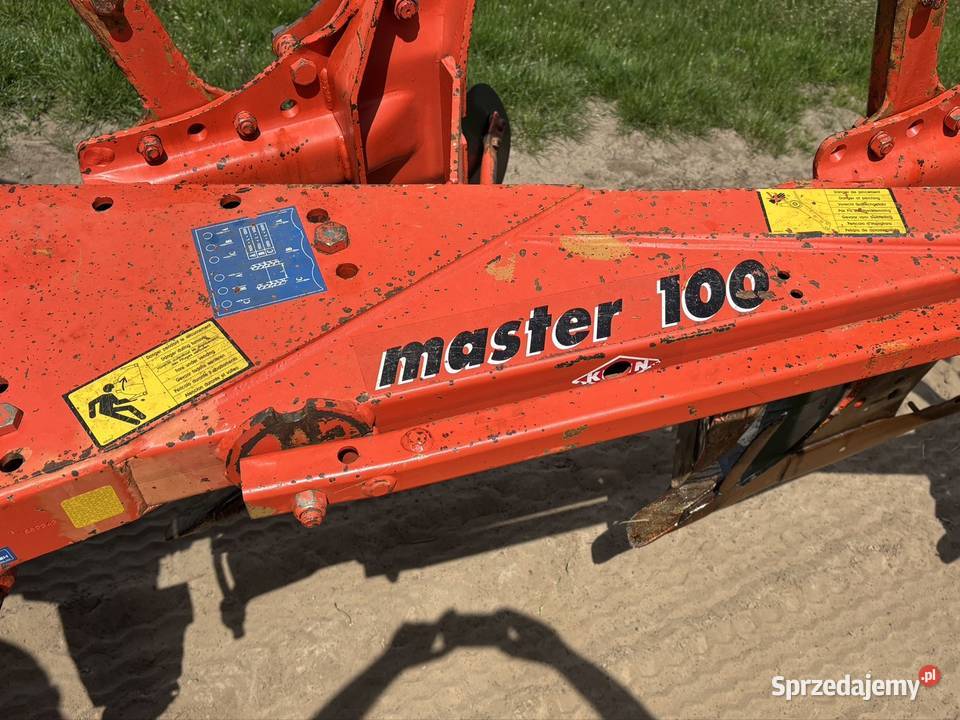 Plug obrotowy 4 skibowy kuhn master 100 wielkopolskie Kalisz sprzedam