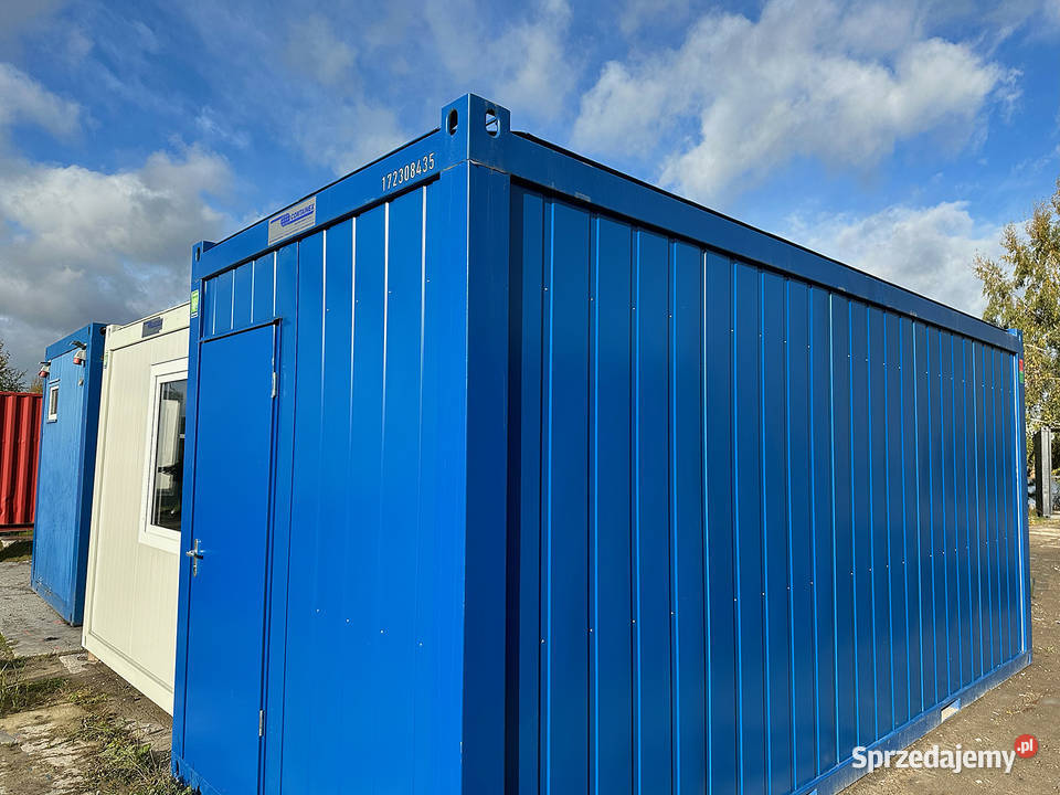 Nowe kontenery biurowe socjalne wynajmę PROMOCJA Magazynowanie Gdańsk