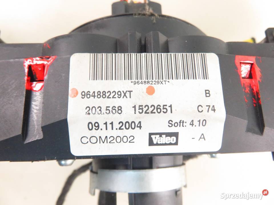 PRZEŁĄCZNIK ZESPOLONY CITROEN C3 I FC 96488229XT osobowe Panele sterowania, przełączniki