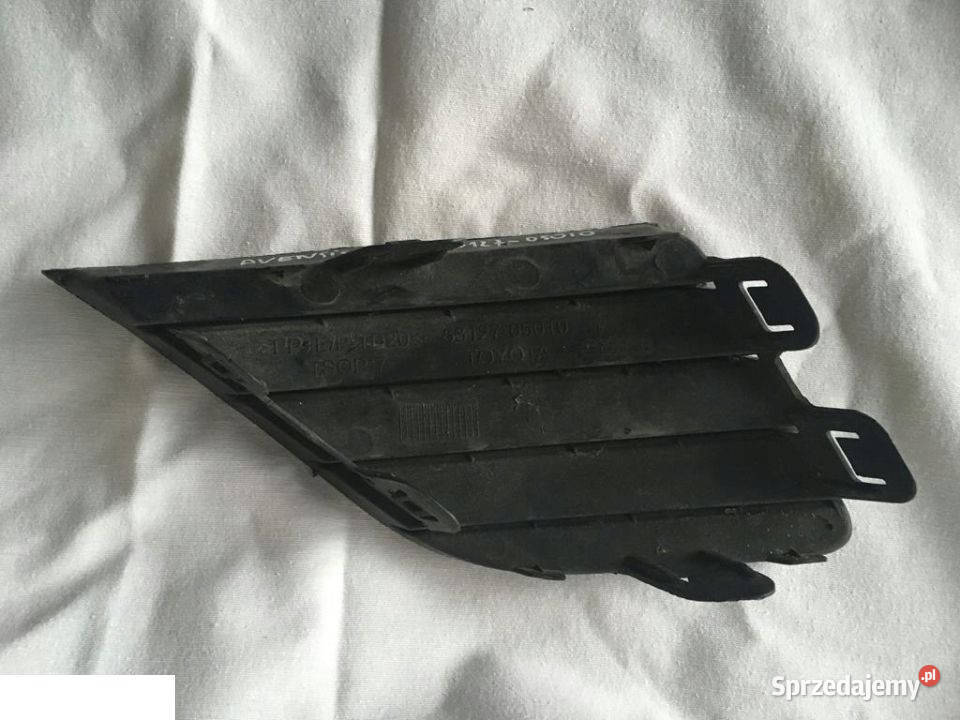 TOYOTA AVENSIS KRATKA LEWA ZDERZAKA 5312705010 lubelskie