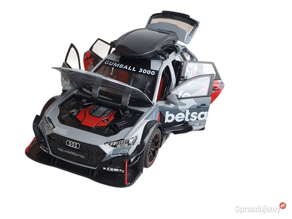 Model samochodu Audi RS6 DTM quattro skala 124 Cieszyn