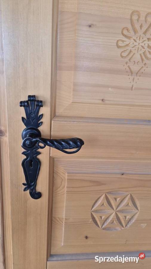 Klamka do drzwi uchwyt antaba kolanka zawias hak Żywiec