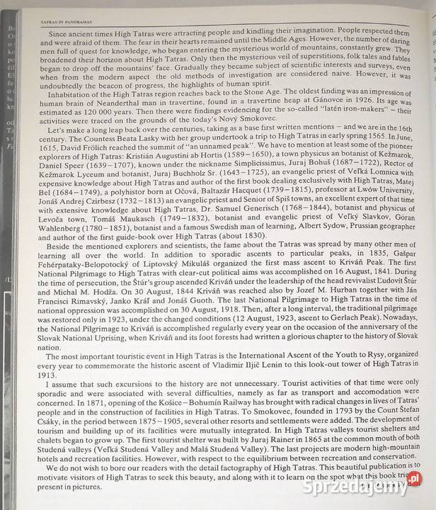 MAŁ Brchel Legutky Tatry w panoramach Warszawa