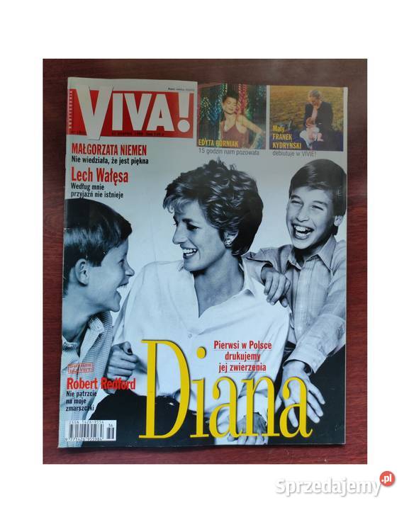 Viva 1998 Księżna Diana Redford Górniak Jopek miękka Pozostałe Kielce