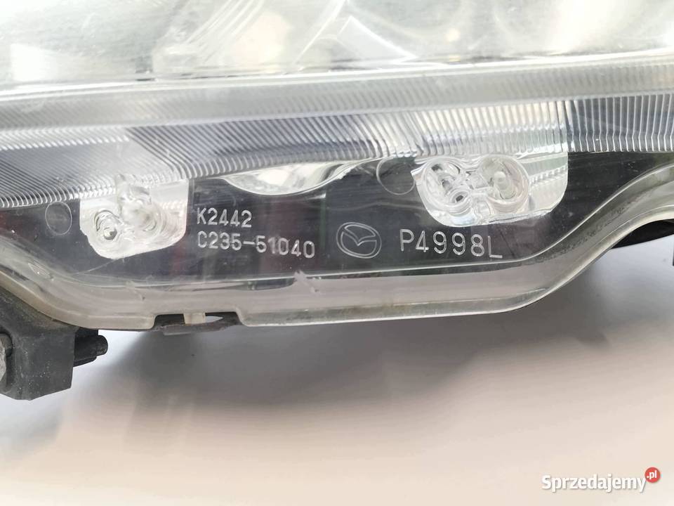 LAMPA PRZÓD LEWA EU Mazda 5 I 20052010 osobowe